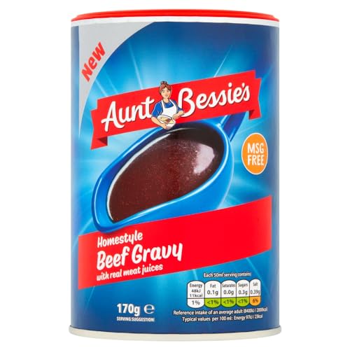 Aunt Bessies Aunt Bessie's Homestyle Rindfleischsoße, 170 g Aunt Bessies Aunt Bessie's Homestyle Rindfleischsoße, 170 g von Aunt Bessies