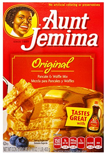 Aunt Jemima Original Pancake and Waffle Mix 453g (Aunt Jemima Original Pfannkuchen-Waffel-Mix 453g) von Aunt Jemima