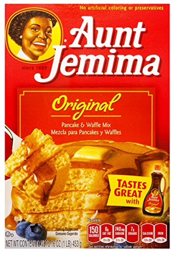 Aunt Jemima Original Pancake and Waffle Mix 453g (Aunt Jemima Original Pfannkuchen-Waffel-Mix 453g) von Aunt Jemima