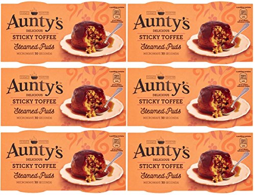 Aunty's Al Vapore Sticky Toffee Pudding 2x110g (6er Pack) von Aunty's