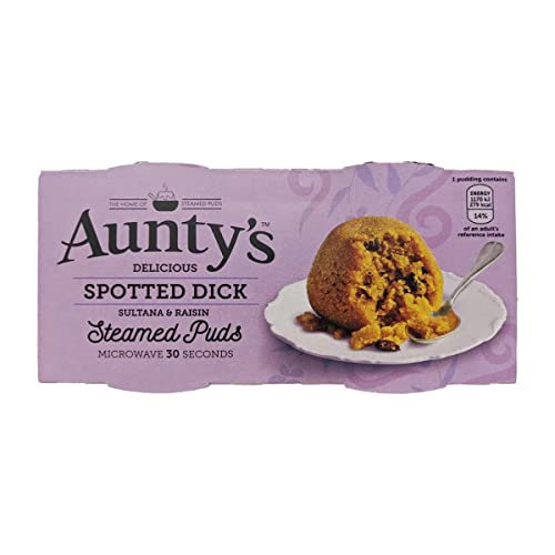 Aunty's Steamed Pudding's Spotted Dick 2x100g von Aunty's