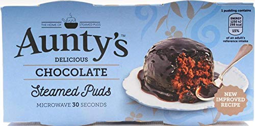 Aunty's Steamed Puds (Schokoladenbraun, 2 x 100 g) von Aunty's