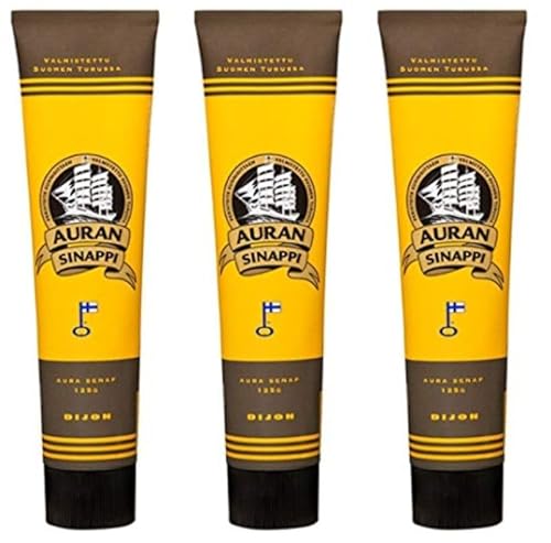 Auran Sinappi Senf 3 Gläser of 125g Auran Sinappi Senf 3 Gläser of 125g von Auran