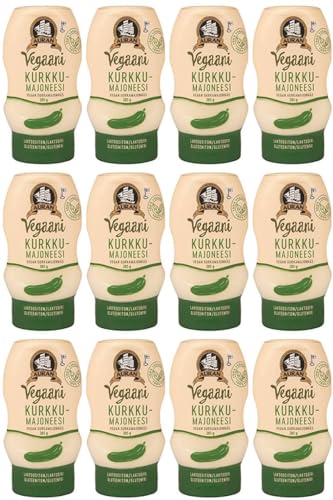 Auran Vegan Cucumber Mayonnaise Soße 12 Gläser of 285g von Auran