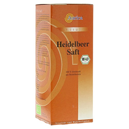 Aurica Heidelbeer Saft, Bio, 500 ml Aurica Heidelbeer Saft, Bio, 500 ml von Aurica Naturheilmittel & Naturwaren GmbH