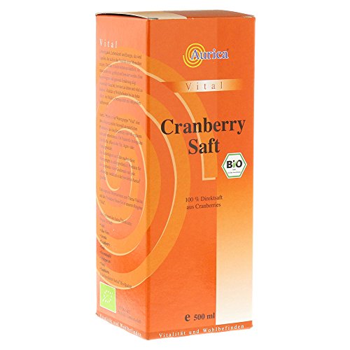 Aurica Cranberry 100 % Direktsaft Bio, 500 ml von Aurica Naturheilmittel & Naturwaren GmbH