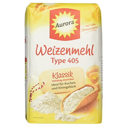 Aurora Weizenmehl Type 405 Klassik, 1kg Aurora Weizenmehl Type 405 Klassik, 1kg von Aurora