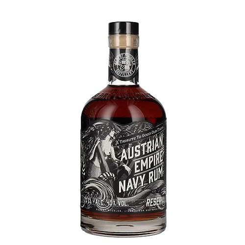 Austrian Empire Navy Reserva 1863 + GB 40% Vol. 0,7 l von Austrian Empire Navy Rum