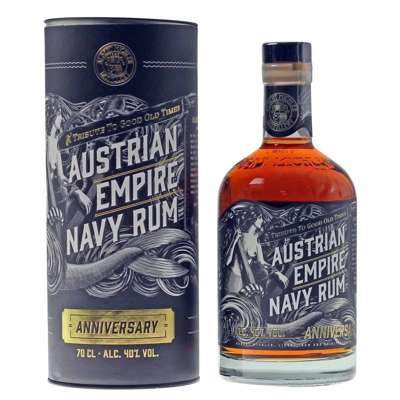 Austrian Empire Navy Rum Anniversary 0,7 L 40% vol von Austrian Empire Navy Rum