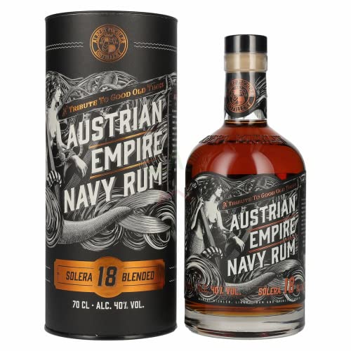 Austrian Empire Navy Rum Solera Blended 18 Years Old 40,00% 0,70 Liter von Austrian Empire Navy Rum