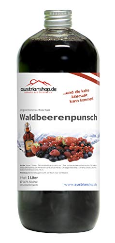 Original österreichischer Waldbeeren Punsch 1l von Austrianshop