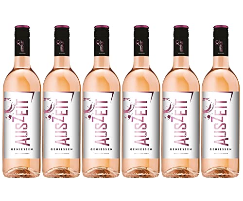 Auszeit - Cuvée Rosé Feinherb - Deutscher Qualitätsroséwein Pfalz - Rosewein (6 x 0.75 l) von Auszeit