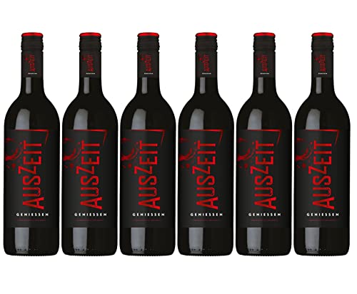 Auszeit - Rotwein Feinherb dunklen Waldfrüchten (6 x 0.75 l) von Auszeit