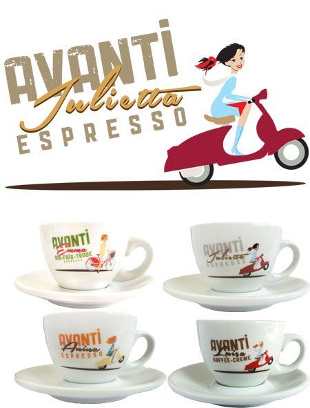 12 Avanti Cappuccinotassen von Avanti