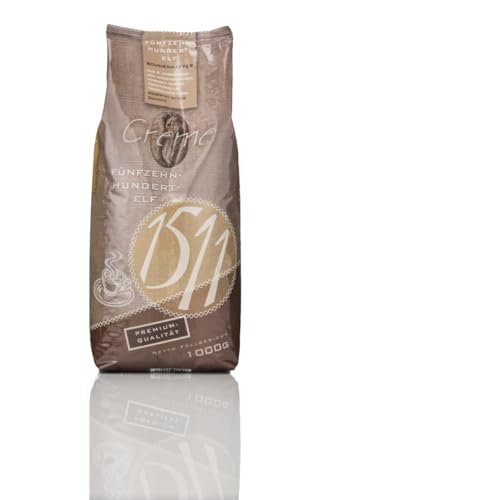 1511 Kaffee Creme, Premium Bohnenkaffee, 1000g, 90% Arabica & 10% Robusta, Norditalienische Röstung 1511 Kaffee Creme, Premium Bohnenkaffee, 1000g, 90% Arabica & 10% Robusta, Norditalienische Röstung von Avanti