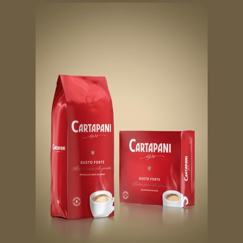 Caffè Cartapani - Gusto Forte - 1000g Beutel - Bohnen von Avanti