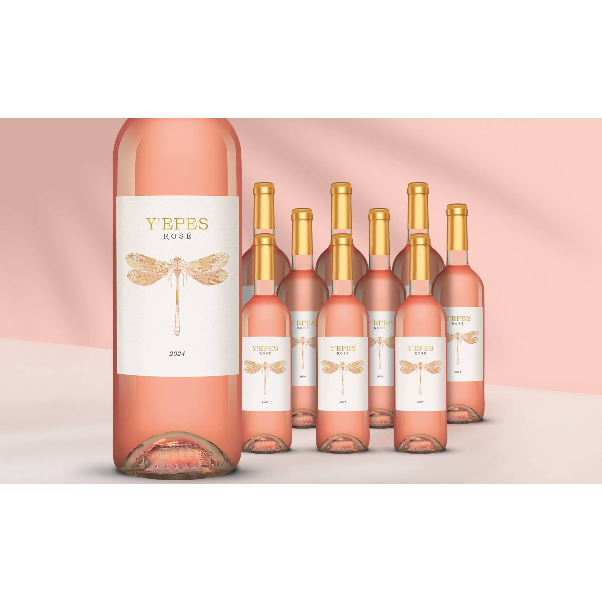 Y'EPES Rosé 2024 7.5L 12.5% Vol. Weinpaket aus Spanien Y'EPES Rosé 2024 7.5L 12.5% Vol. Weinpaket aus Spanien von Avelino Vegas
