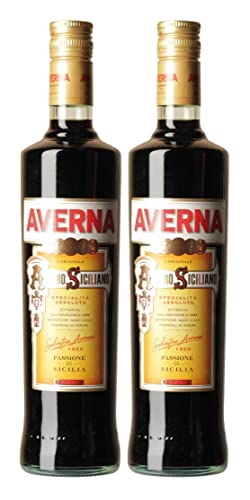 Averna Amaro Kräuter 29 % vol. - Italienischer Kräuterlikör (2 x 0.7 l) von Averna