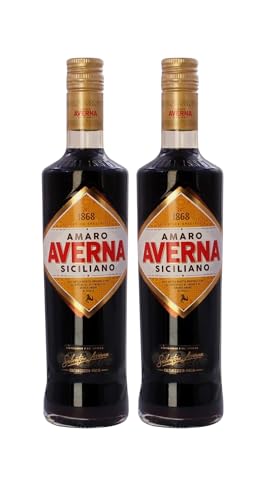 Averna Amaro Kräuter 29 % vol. - Italienischer Kräuterlikör (2 x 0.7 l) von Averna