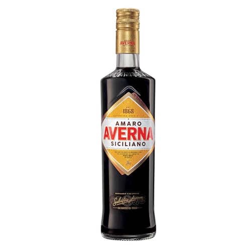 Averna Amaro - Premium Kräuterlikör aus Sizilien - das After Dinner Getränk mit dem milden Geschmack zum Dessert - 0,7 l von Averna