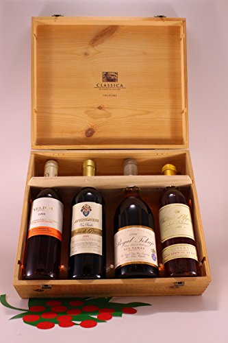 Kassette Grandi Vini Dolci - Avignonesi - Velich - The Royal Tokaji Wine Company - Chateau d'Yquem von Avignonesi Azienda Agricola