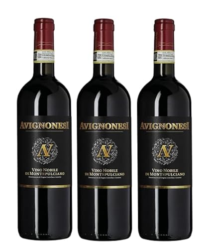 3x 0,75l - 2019er - Avignonesi - Vino Nobile di Montepulciano D.O.C.G. - Toscana - Italien - Rotwein trocken 3x 0,75l - 2019er - Avignonesi - Vino Nobile di Montepulciano D.O.C.G. - Toscana - Italien - Rotwein trocken von Avignonesi