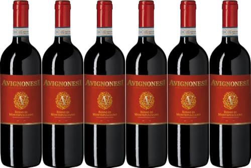 6x Avignonesi Rosso di Montepulciano 2020 - Avignonesi, Toscana - Rotwein von Avignonesi