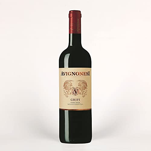 Wein Italien | Avignonesi Grifi Rosso Toscana IGT 2012 | Italienischer Rotwein trocken | intensive Aromen | am Gaumen kraftvoll von Liakai