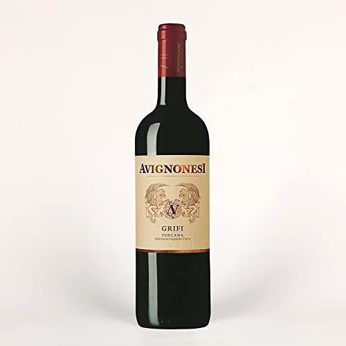 Wein Italien | Avignonesi Grifi Rosso Toscana IGT 2012 | Italienischer Rotwein trocken | intensive Aromen | am Gaumen kraftvoll von Avignonesi