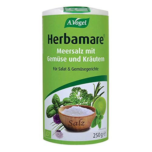 A.Vogel - Herbamare (Frischkräuter-Meersalz aus der Camargue), 1er Pack (1 x 250g) - BIO von A.Vogel