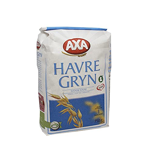 Axa - Haferflocken - Dänisches Produkt - Havre Gryn - 1 Kilogramm von Axa