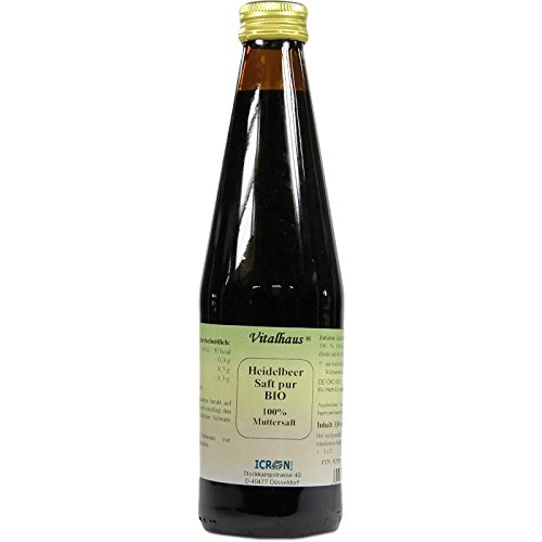 HEIDELBEER SAFT Pur Bio Vitalhaus 330 ml HEIDELBEER SAFT Pur Bio Vitalhaus 330 ml von Axisis GmbH