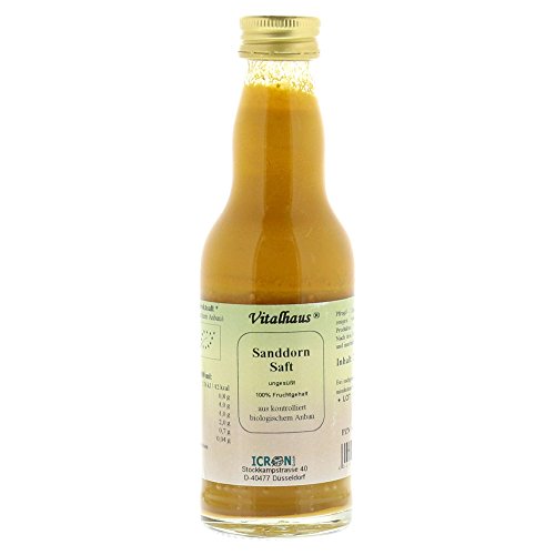 Sanddorn Saft pur KbA Vitalhaus Sanddorn Saft pur KbA Vitalhaus von Axisis GmbH