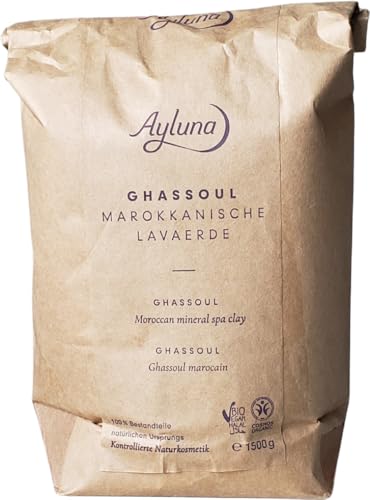 Ghassoul Marokkanische Lavaerde Nachfüllpack 12 x 1500 gr Ghassoul Marokkanische Lavaerde Nachfüllpack 12 x 1500 gr von Ayluna