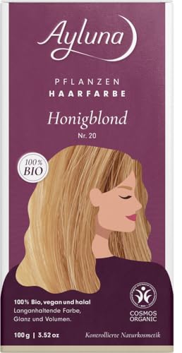 Pflanzenhaarfarbe Honigblond 2 x 100 gr Pflanzenhaarfarbe Honigblond 2 x 100 gr von Ayluna