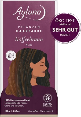 Pflanzenhaarfarbe Kaffeebraun 6 x 100 gr Pflanzenhaarfarbe Kaffeebraun 6 x 100 gr von Ayluna