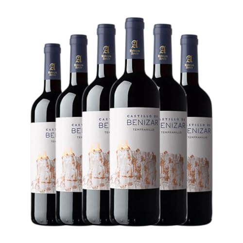 Ayuso Castillo de Benizar La Mancha 75 cl (Schachtel mit 6 Flaschen von 75 cl) von Distribuidor