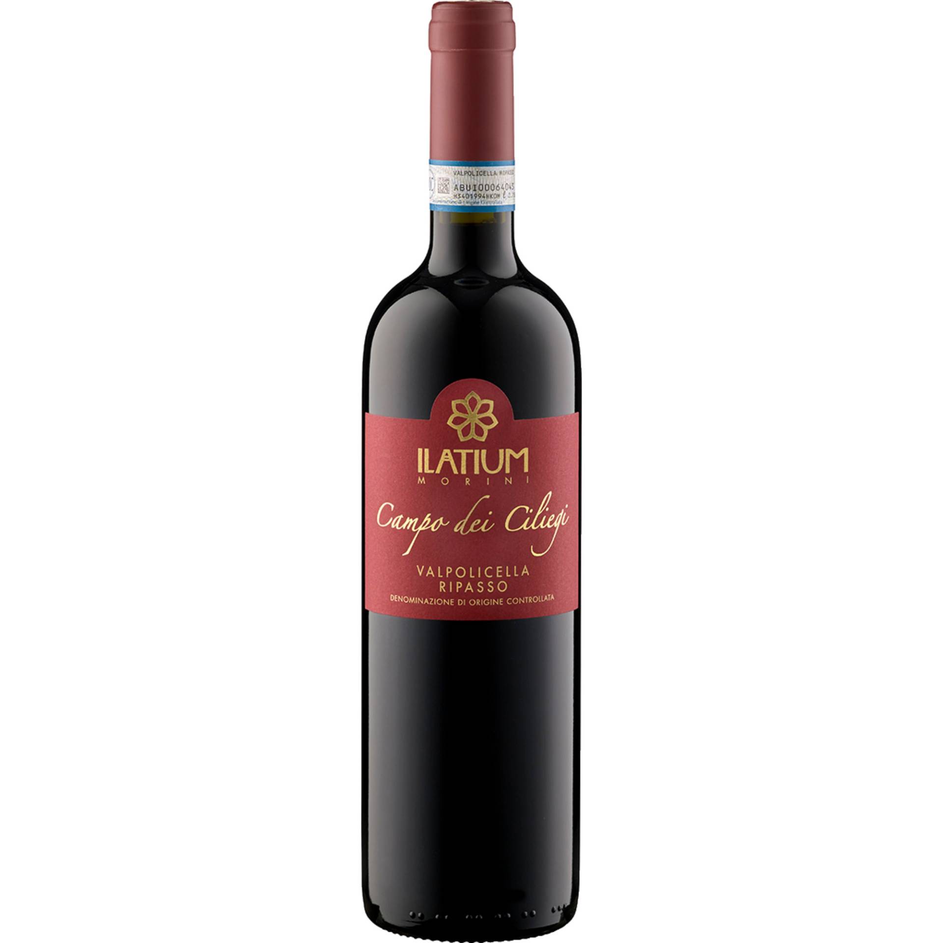 Campo dei Ciliegic Valpolicella Ripasso, Valpolicella Ripasso DOC, Venetien, 2019, Rotwein von Az. Agr. LATIUM di Morini S.s. ,   IT 37031 Illasi (VR)