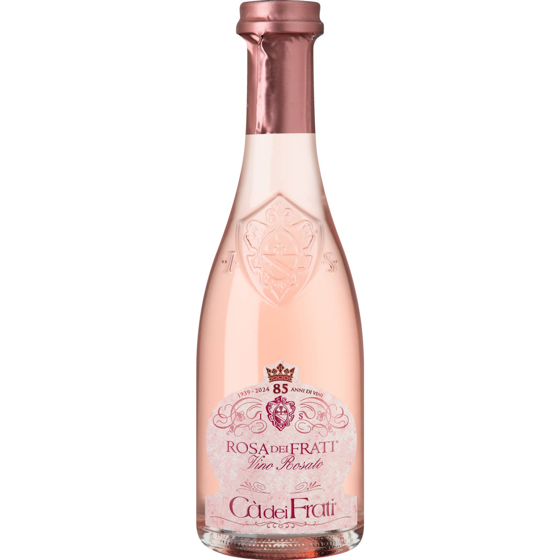 Rosa dei Frati, Vino Rosato, 0,375 l, Lombardei, 2023, Roséwein von Az. Agricola Ca dei Frati Dal Cero P. & Figli S. AG. S., Via Frati, 22, 25010 Lugana di Sirmione (BS), Italia