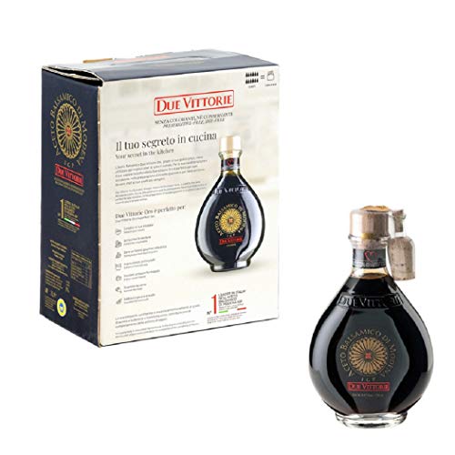 Balsamico Essig aus Modena IGP Due Vittorie Oro Bag in Box 3 lt und flasche mit Dosierer 250 ml von Due Vittorie