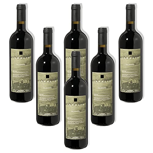 IGT Toscana Rosso Filippone Azienda Agricola Canneto Italian rotwein (6 Flaschen 75 cl.) von Az.Agr. Canneto
