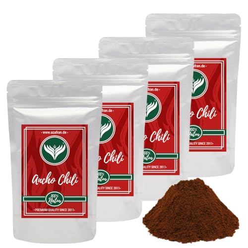 Azafran Ancho Chili Pulver gemahlen | Poblano Chili 1kg von Azafran