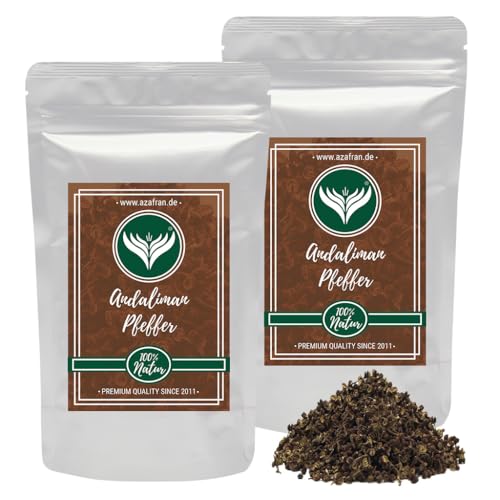 Azafran Andalimanpfeffer, Indonesischer Zitronenpfeffer, wilder Andaliman Pfeffer aus Sumatra 250g von Azafran