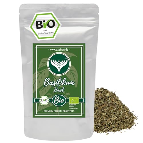 Azafran BIO Basilikum getrocknet und gerebelt auch als Tee 250g von Azafran