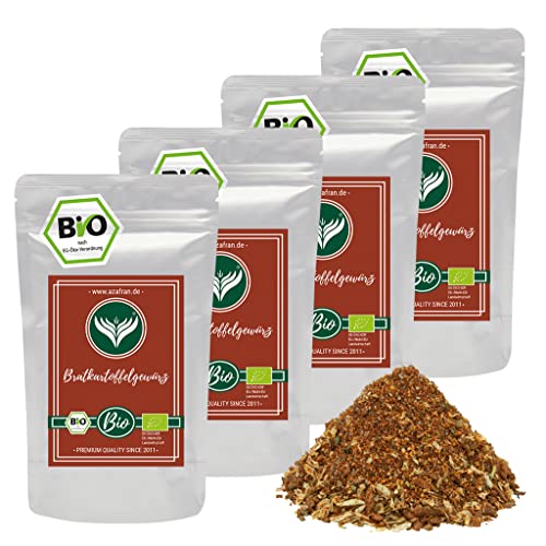 Azafran BIO Bratkartoffel Gewürzmischung, Bratkartoffelgewürz, Gemüse und Kartoffel Gewürz Würzmischung 1kg von Azafran