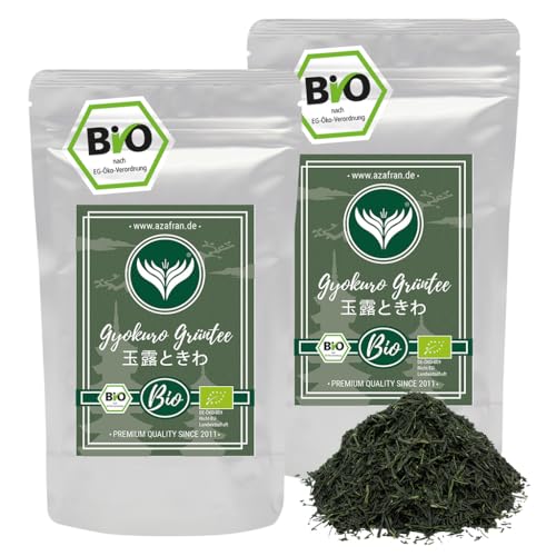 Azafran BIO Gyokuro Tee - Japanischer Premium Grüntee - Original aus Japan 500g von Azafran