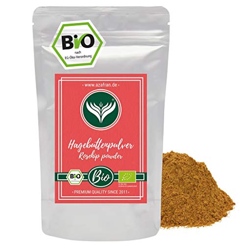 Azafran BIO Hagebuttenpulver, Hagebutte gemahlen 250g von Azafran