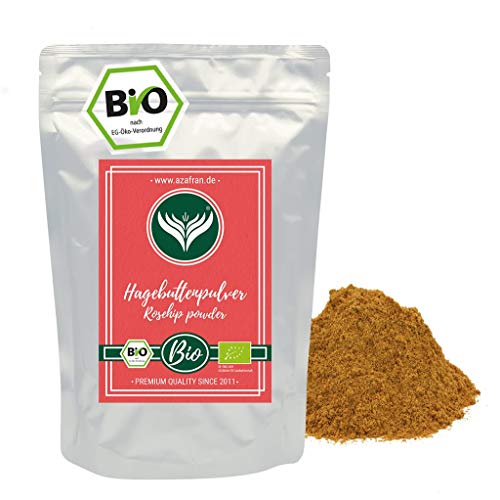 Azafran BIO Hagebuttenpulver, Hagebutte gemahlen 500g von Azafran