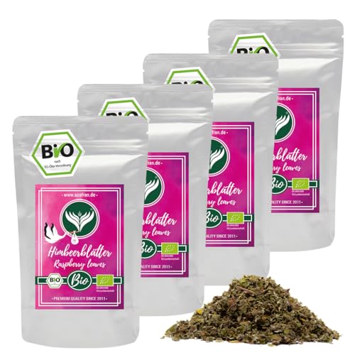 Azafran BIO Himbeer Blätter | Himbeerblätter Tee lose getrocknet | Himbeerblättertee 1kg von Azafran