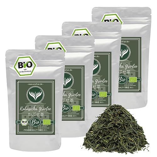 Azafran BIO Kabusecha, Grüner Tee Japan Orihima, Kabuse Cha Sencha Grüntee 1kg von Azafran
